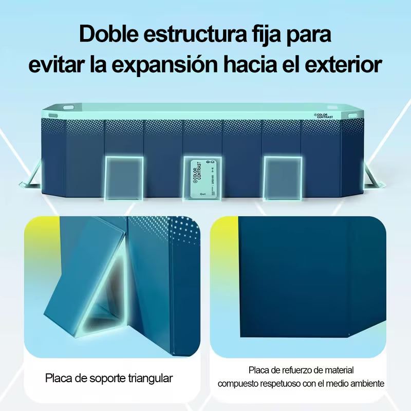FOLDABLE FIBERBOARD PORTABLE POOL EASY INSTALLATION