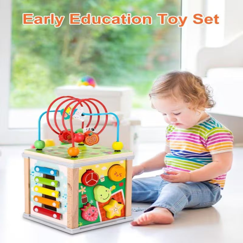 10-in-1 Multifunctional Luxury Toy Box Set with Bead Threading