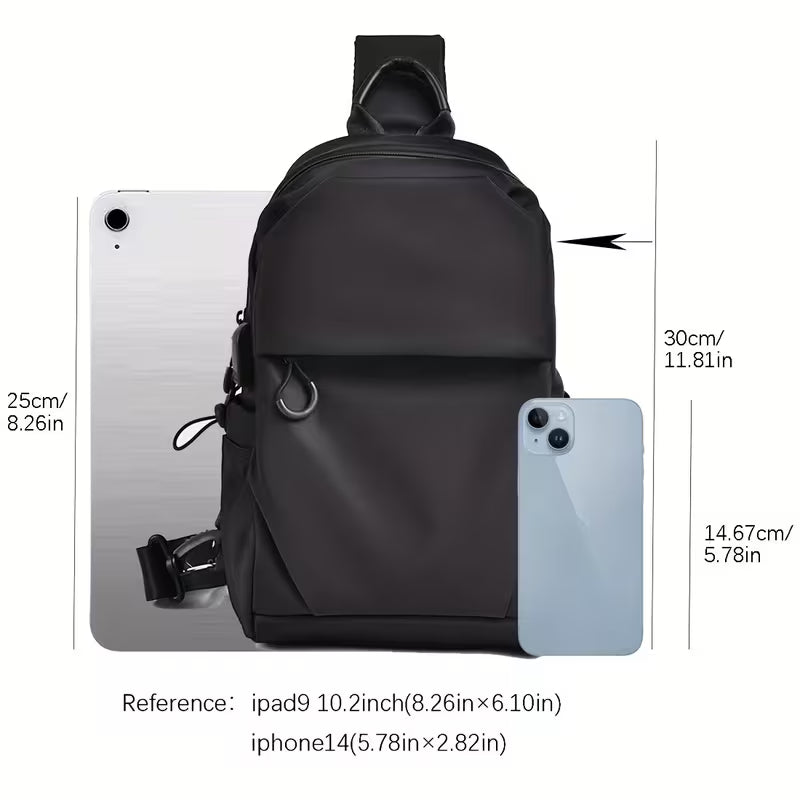 Men's Crossbody Bag Multi-pocket