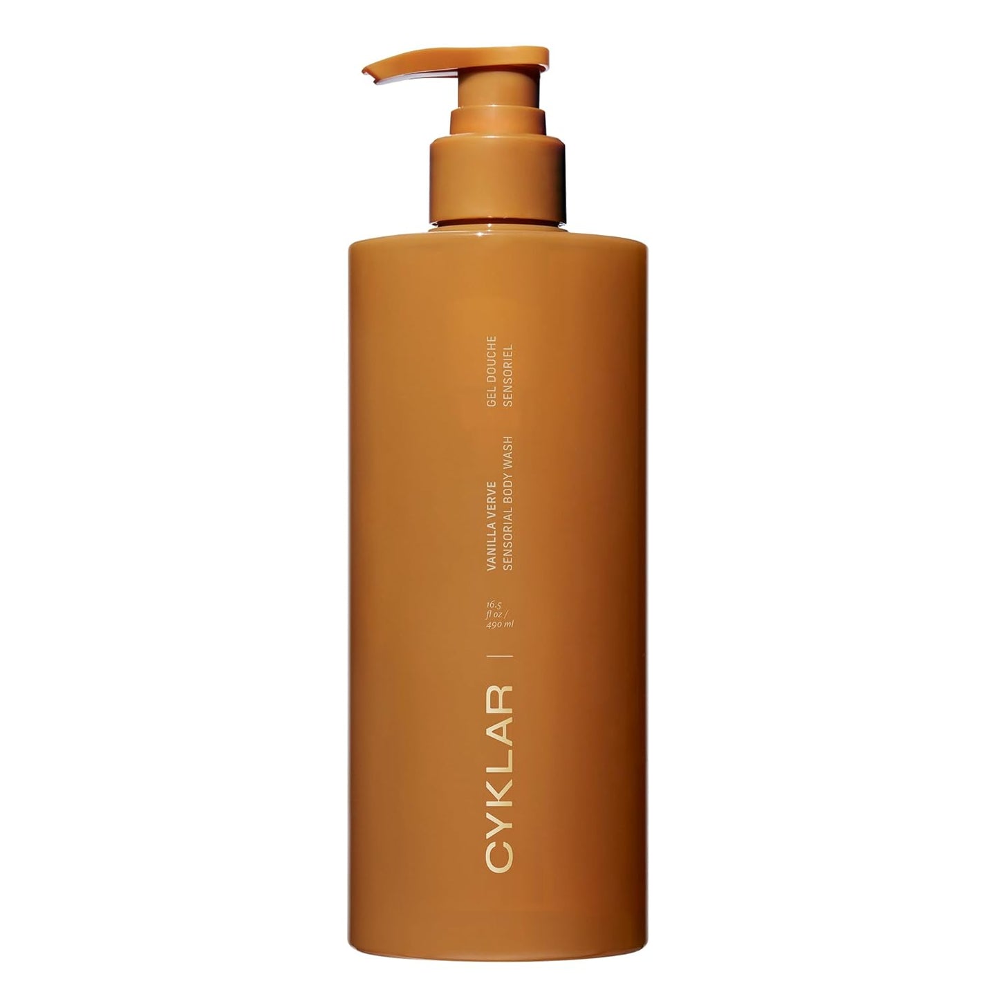 CYKLAR  Vanilla Verve Sensorial Body Wash for Moisture Barrier