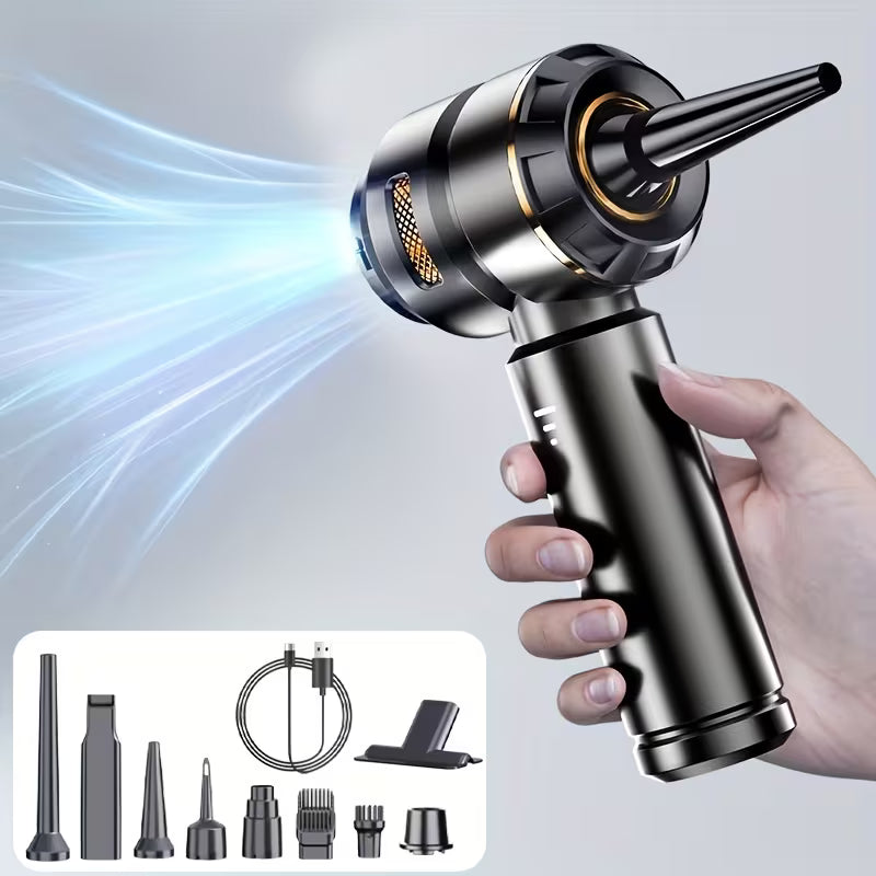 Portable Handheld Vacuum Cleaner | USB Charging, 200W Power,