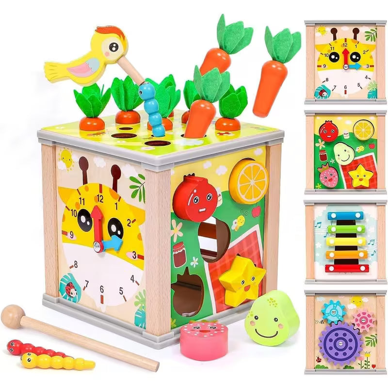 10-in-1 Multifunctional Luxury Toy Box Set with Bead Threading