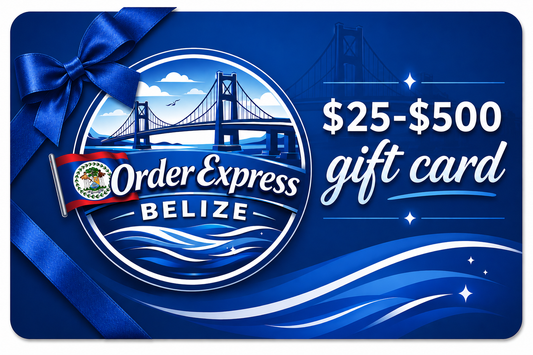 Order Express Belize Gift Card