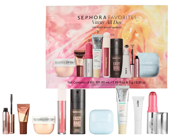 Sephora Favorites Vacay All Day Makeup and Skincare Value Set