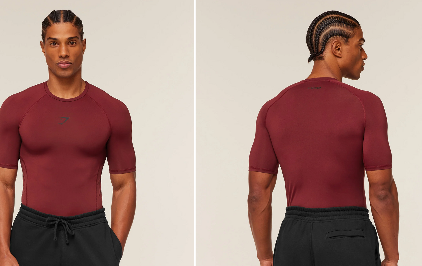 Gymshark Element Baselayer T-Shirt - Black