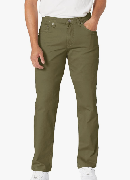 Amazon Essentials Men's 5-Pocket Stretch Twill Work Pants