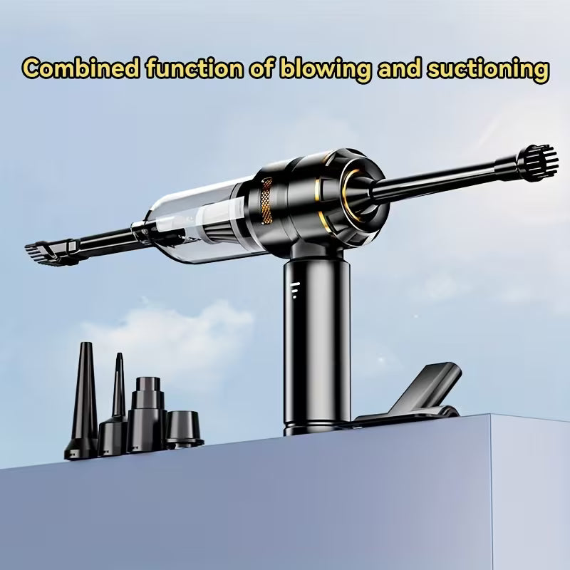 Portable Handheld Vacuum Cleaner | USB Charging, 200W Power,