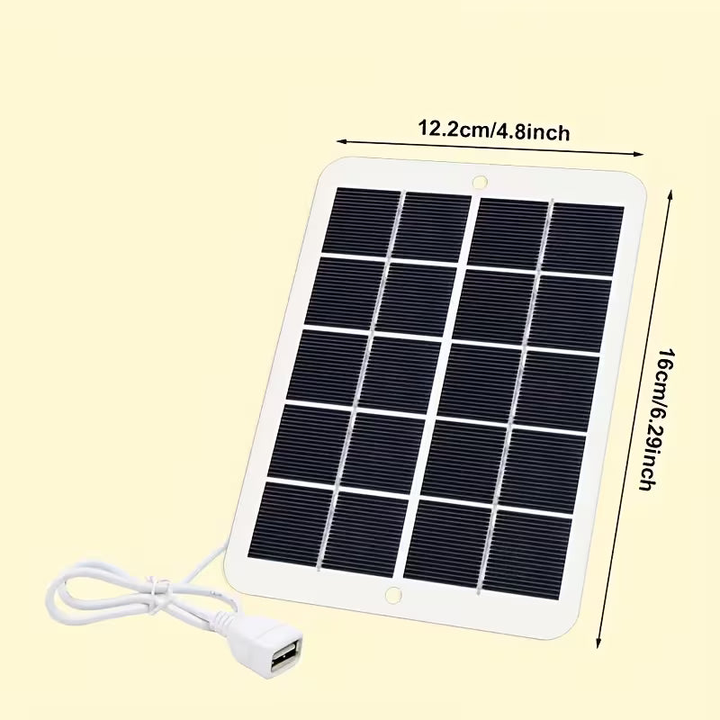 60W OUTDOOR FRIENDLY PORTABLE CHARGER 2X USB PORTS
