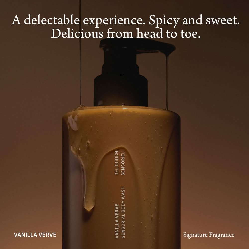 CYKLAR  Vanilla Verve Sensorial Body Wash for Moisture Barrier