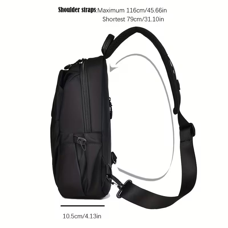 Men's Crossbody Bag Multi-pocket