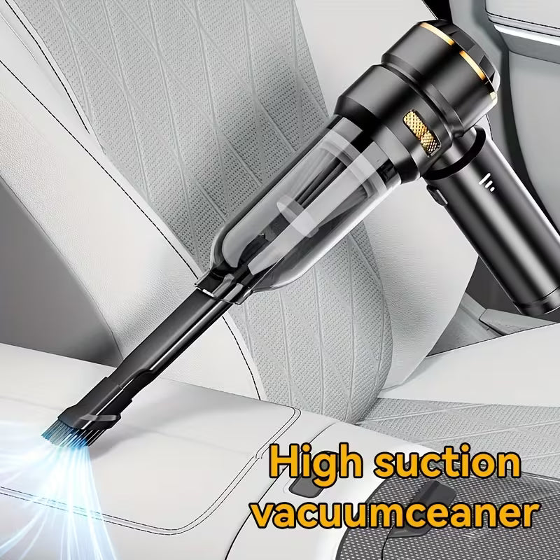 Portable Handheld Vacuum Cleaner | USB Charging, 200W Power,