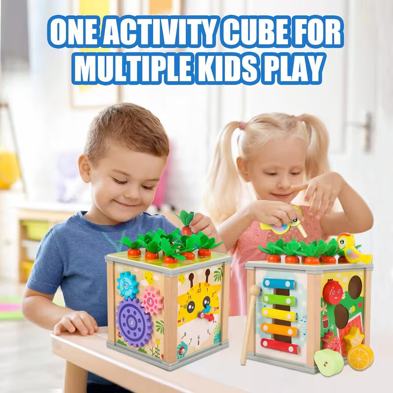 10-in-1 Multifunctional Luxury Toy Box Set with Bead Threading