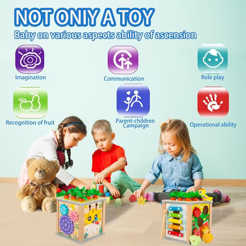 10-in-1 Multifunctional Luxury Toy Box Set with Bead Threading